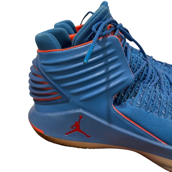 Air Jordan XXXII 32 “Why Not?” Russell Westbrook Blue and Orange size 14